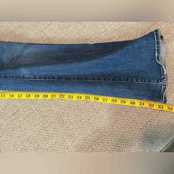 U by Yanuk Flared Bootcut Blue Jeans 24 - Picture 8 of 9